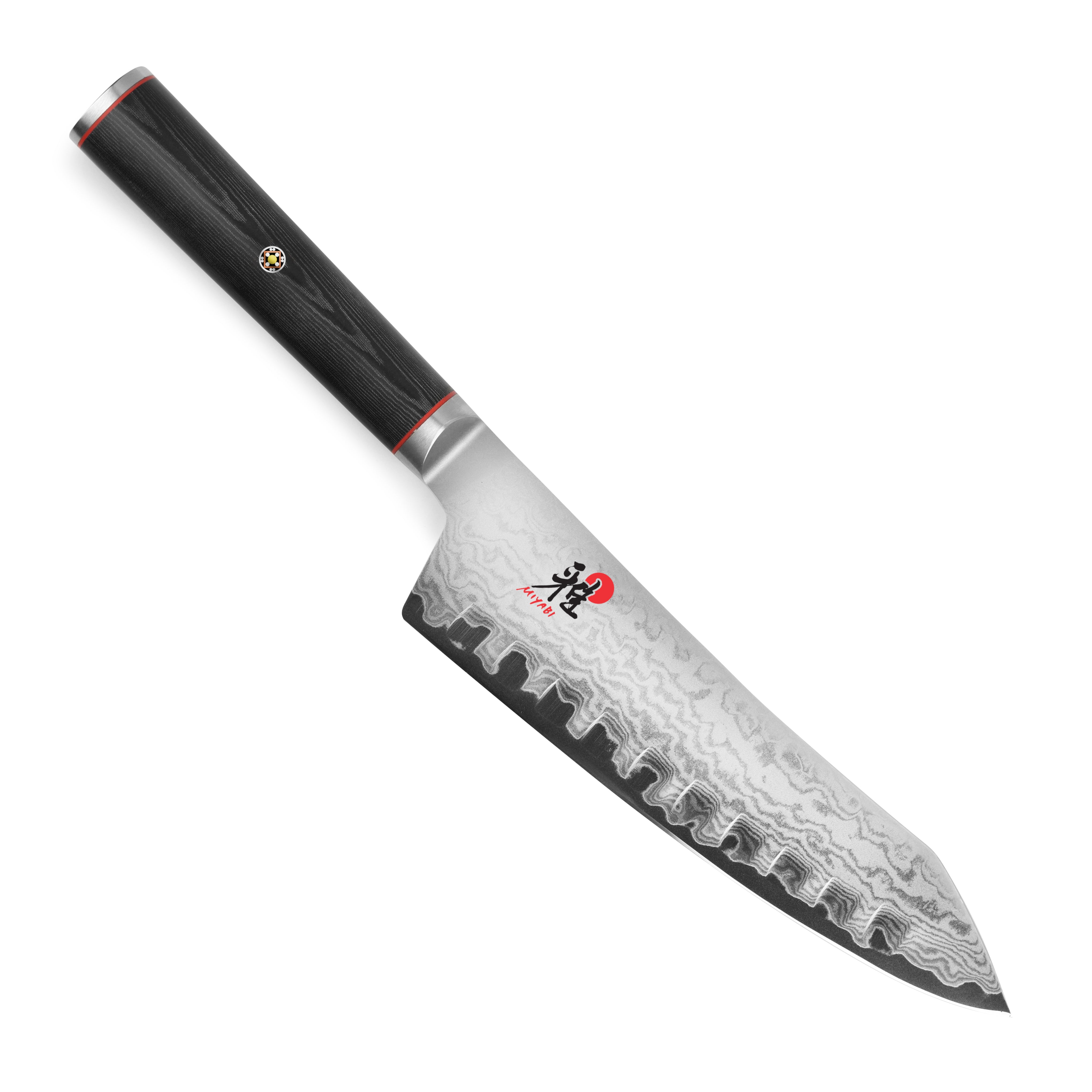 Miyabi Black Rocking Santoku Knife - 7