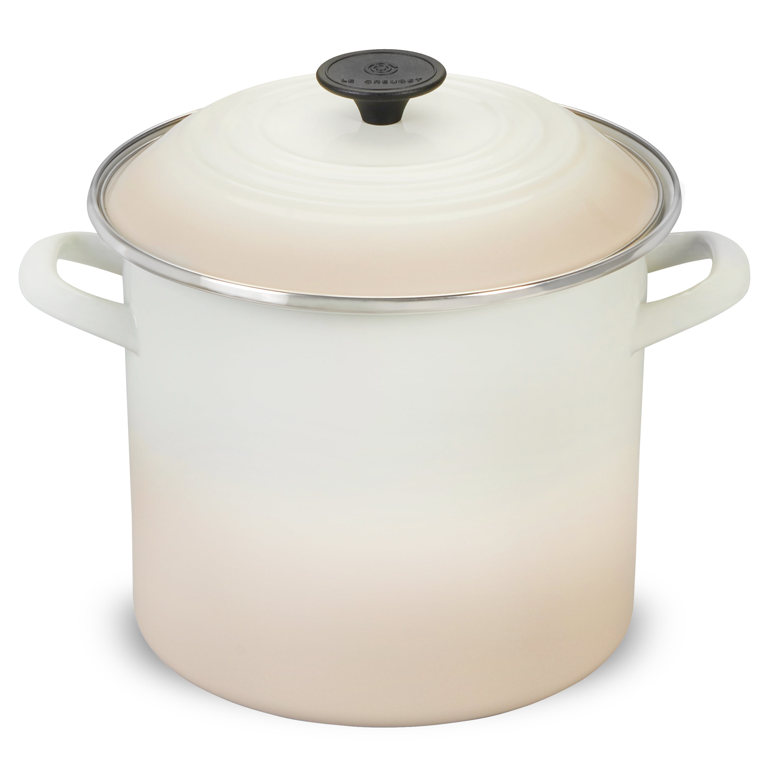 Le Creuset Enameled Steel 8-quart Meringue Stock Pot