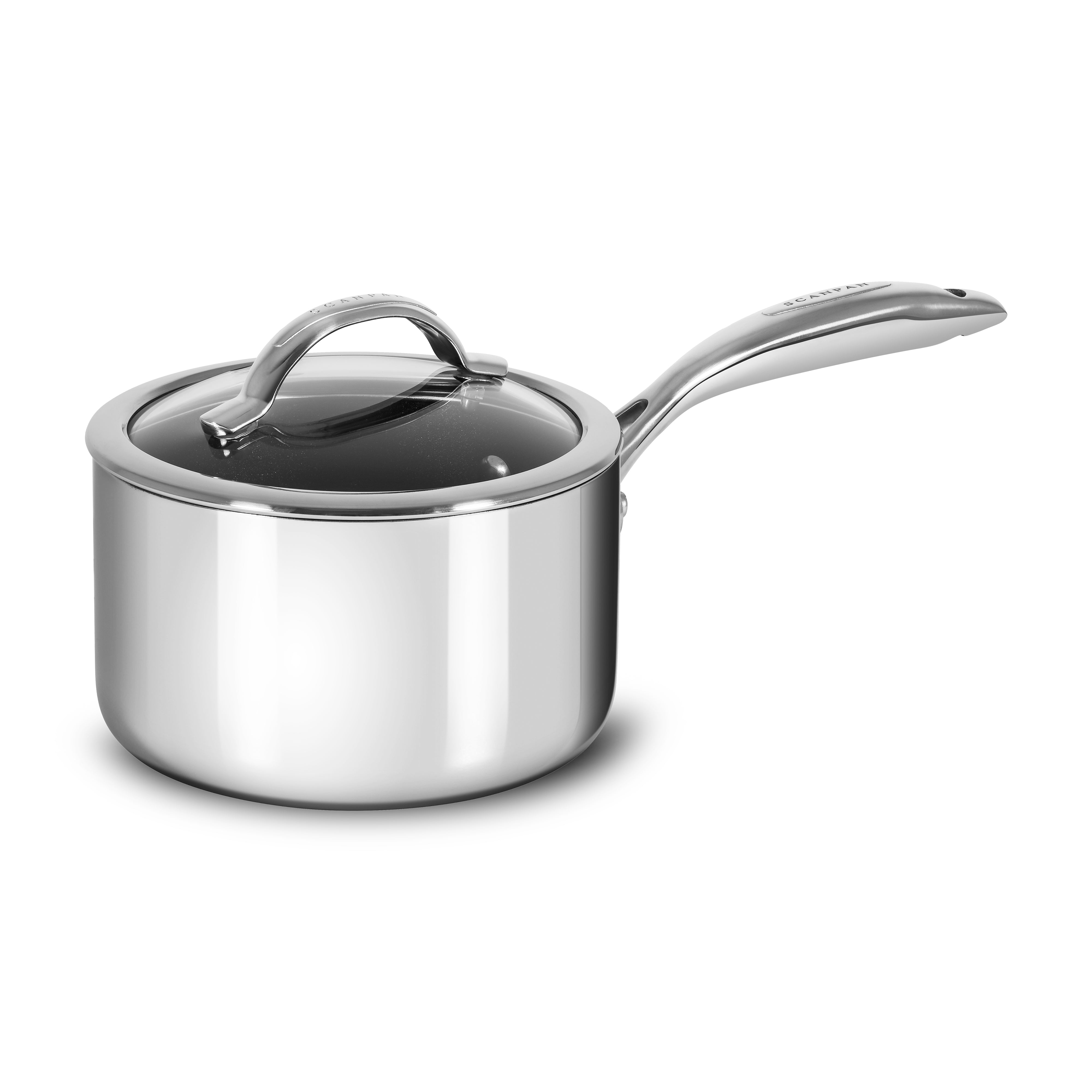 Scanpan HaptIQ 2-quart Stainless Steel Nonstick Saucepan