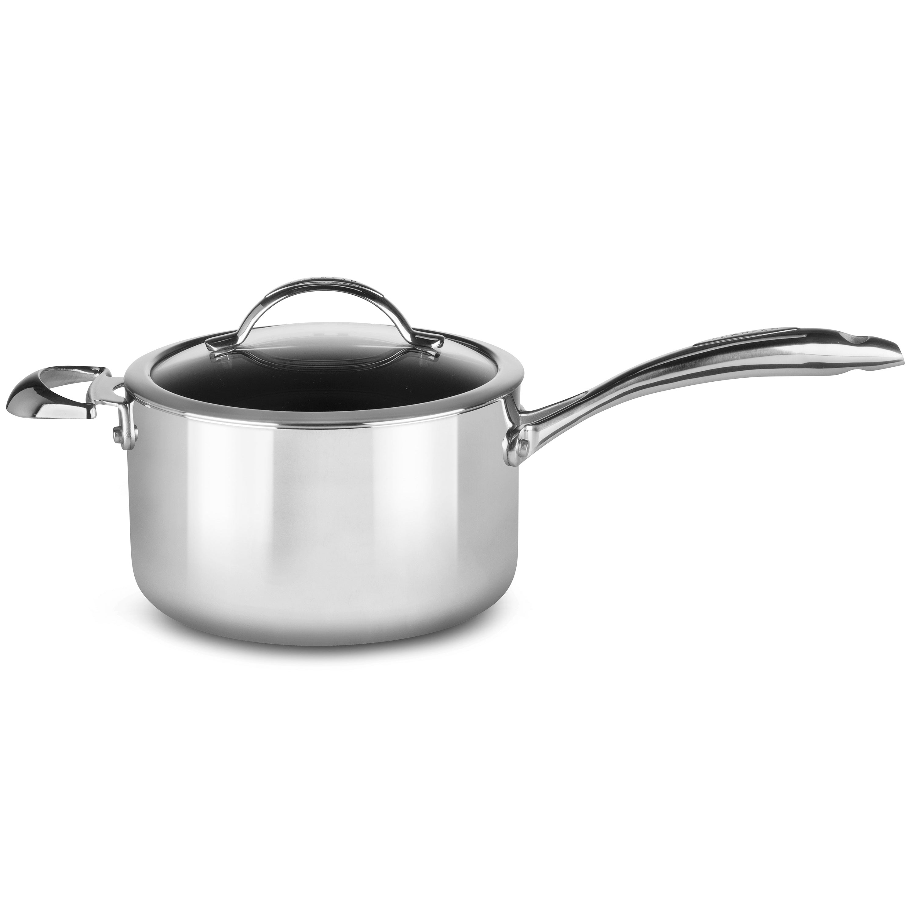 Scanpan HaptIQ 4-quart Stainless Steel Nonstick Saucepan