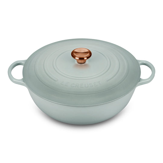 Le Creuset Heritage 7.5qt Cast Iron Chef's Oven with Trivet on QVC