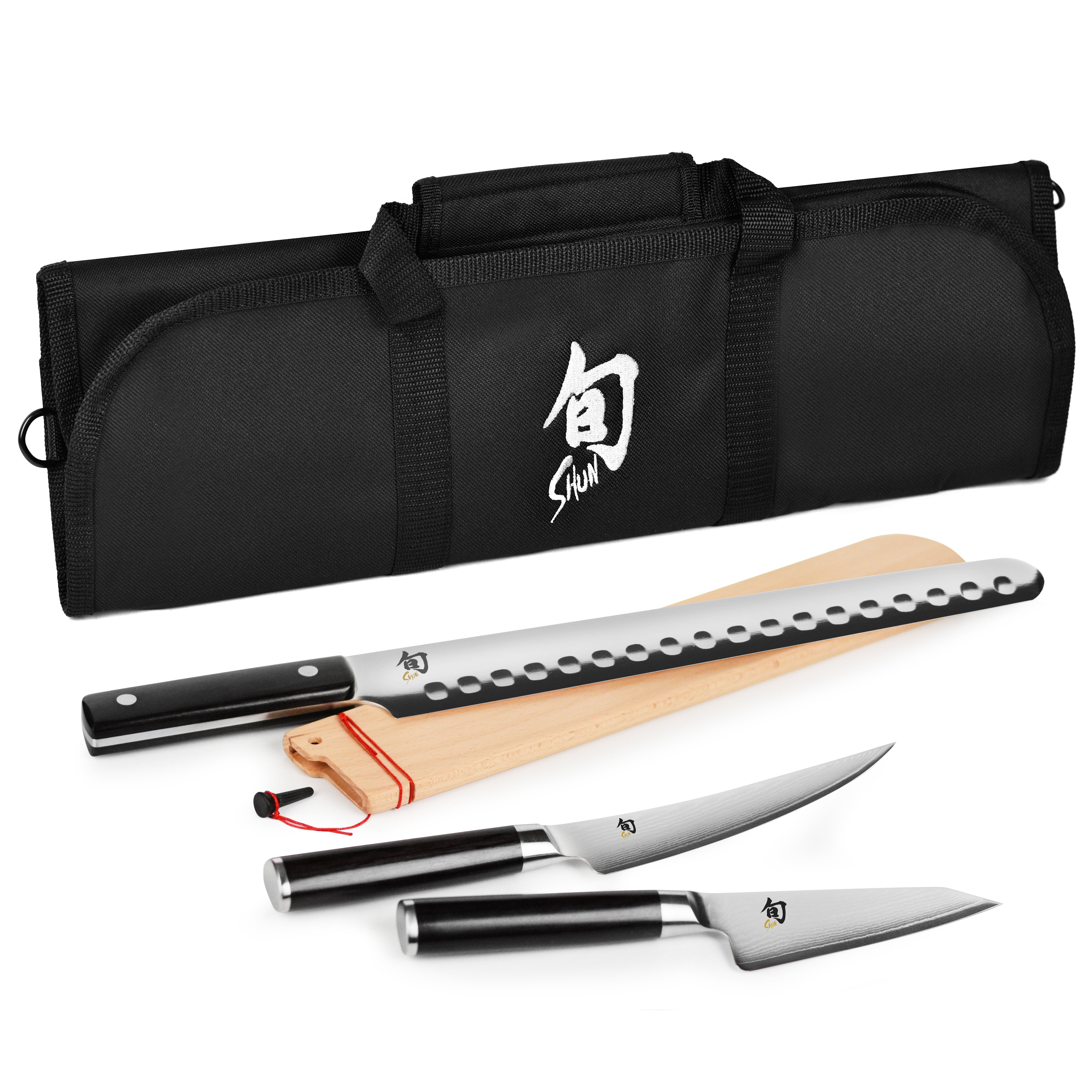 Shun Classic 4 Piece BBQ Knife Set