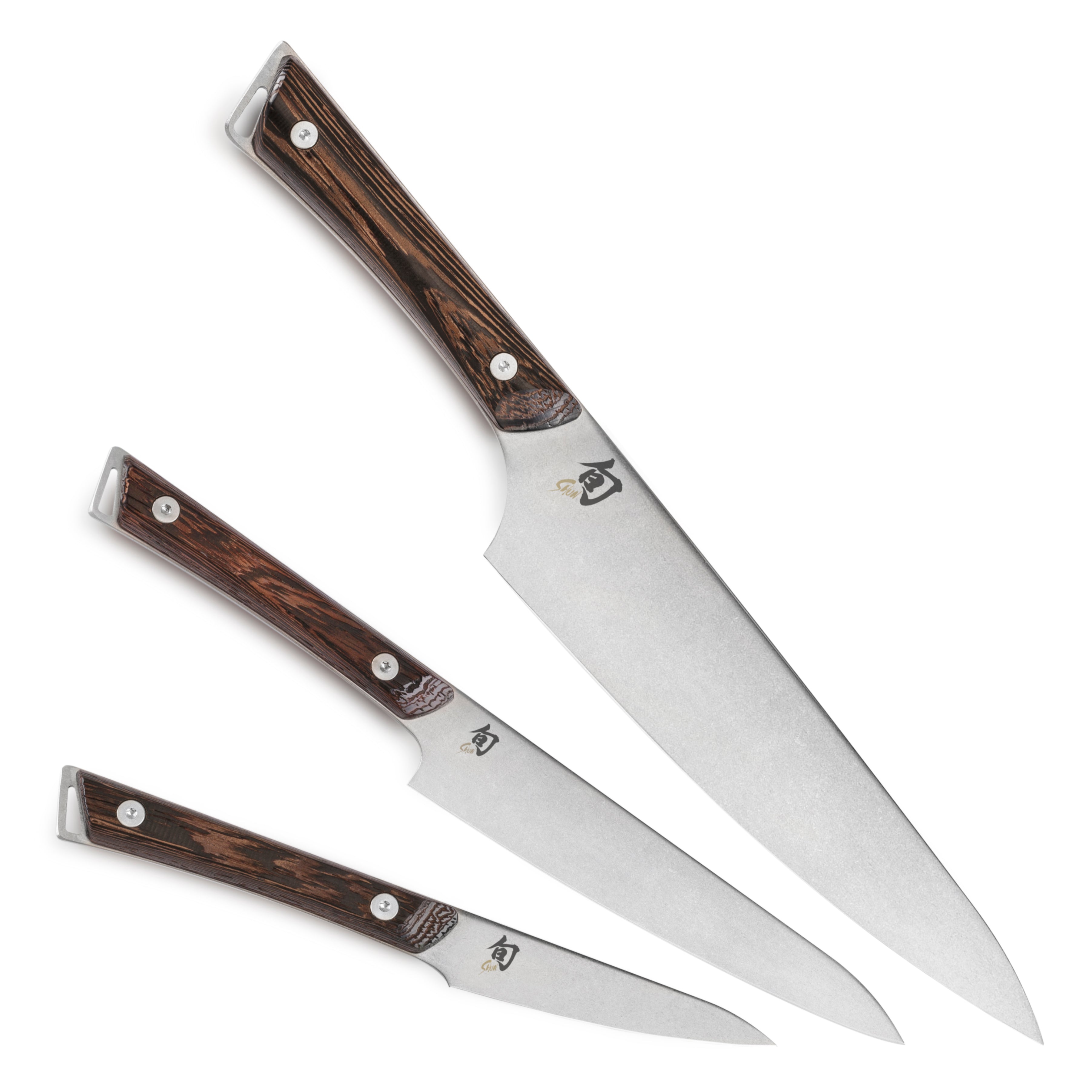 Shun Kanso 3 Piece Knife Set