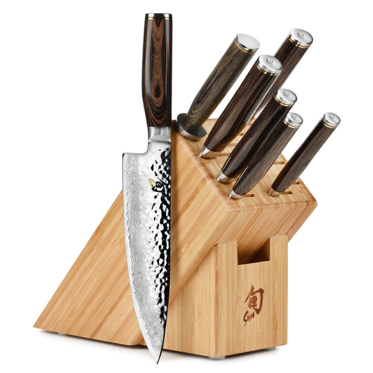 Shun Classic Hollow Edge Chef's Knife & Paring Knife Set - 8 – Cutlery and  More