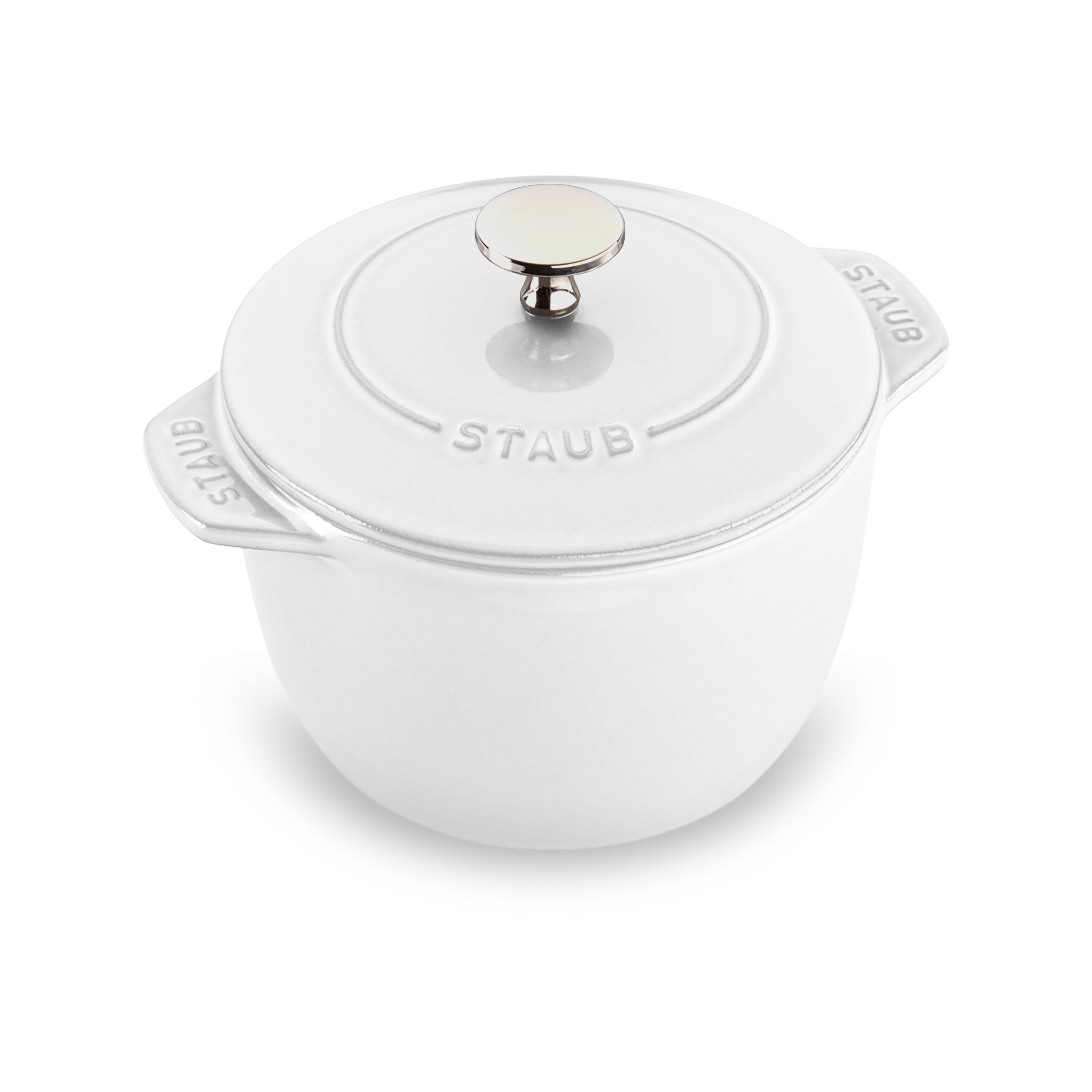 Staub 1.5-quart White Petite French Oven