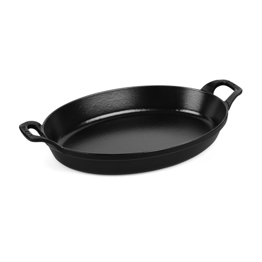 Staub Cast Iron Wok with Lid - 14 Matte Black – Cutlery and More