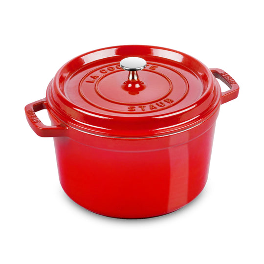 Staub Dutch Oven - 7-qt Cast Iron Cocotte - Sapphire Blue – Cutlery and More