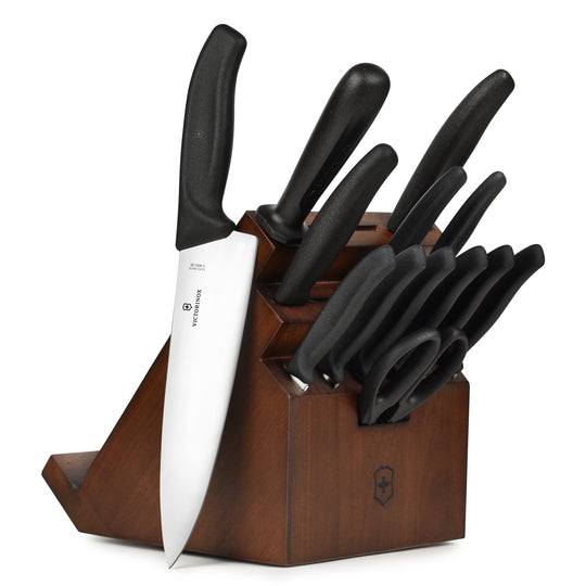 Enso SG2 18-Piece Walnut Knife Block Set