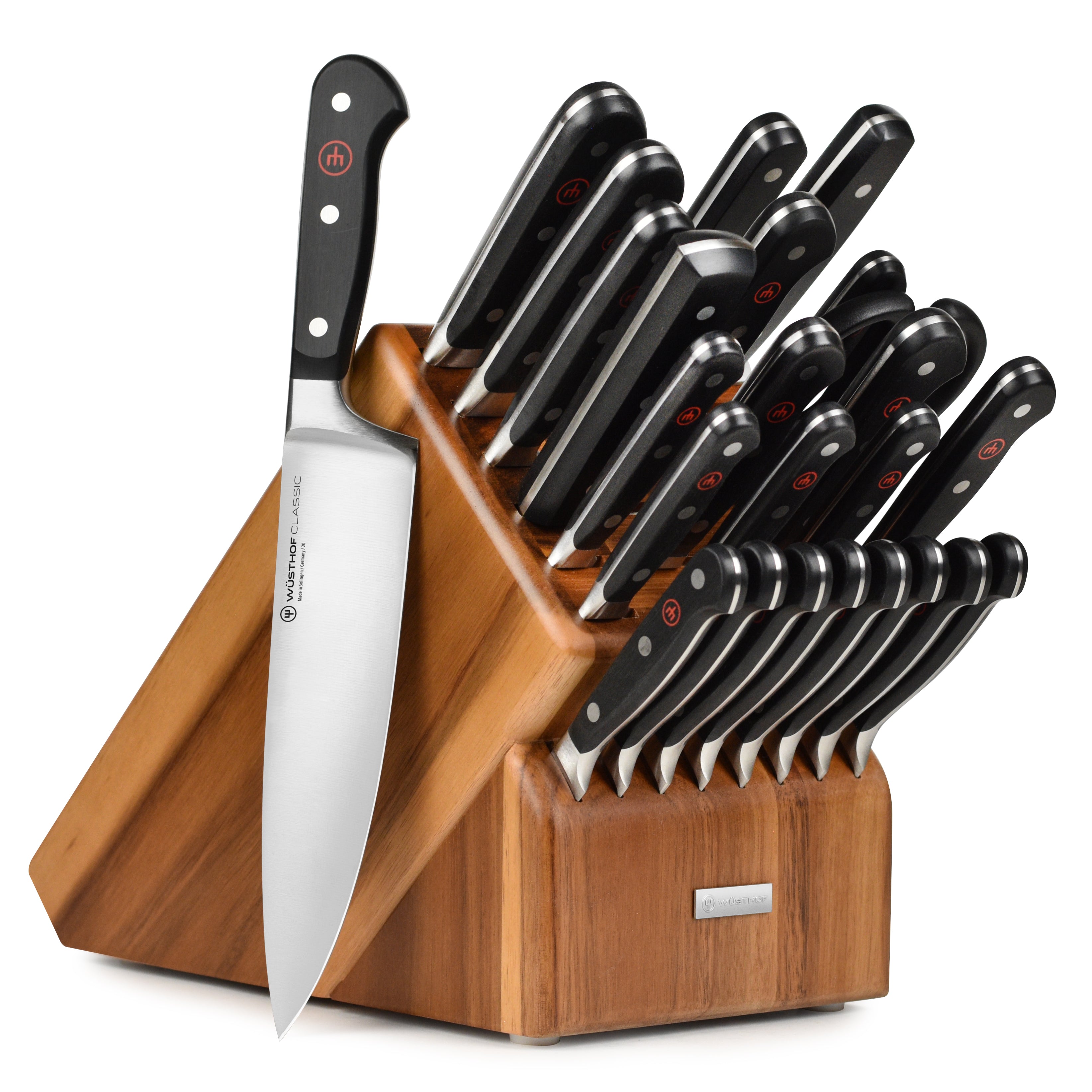 Wusthof Classic 26 Piece Acacia Knife Block Set