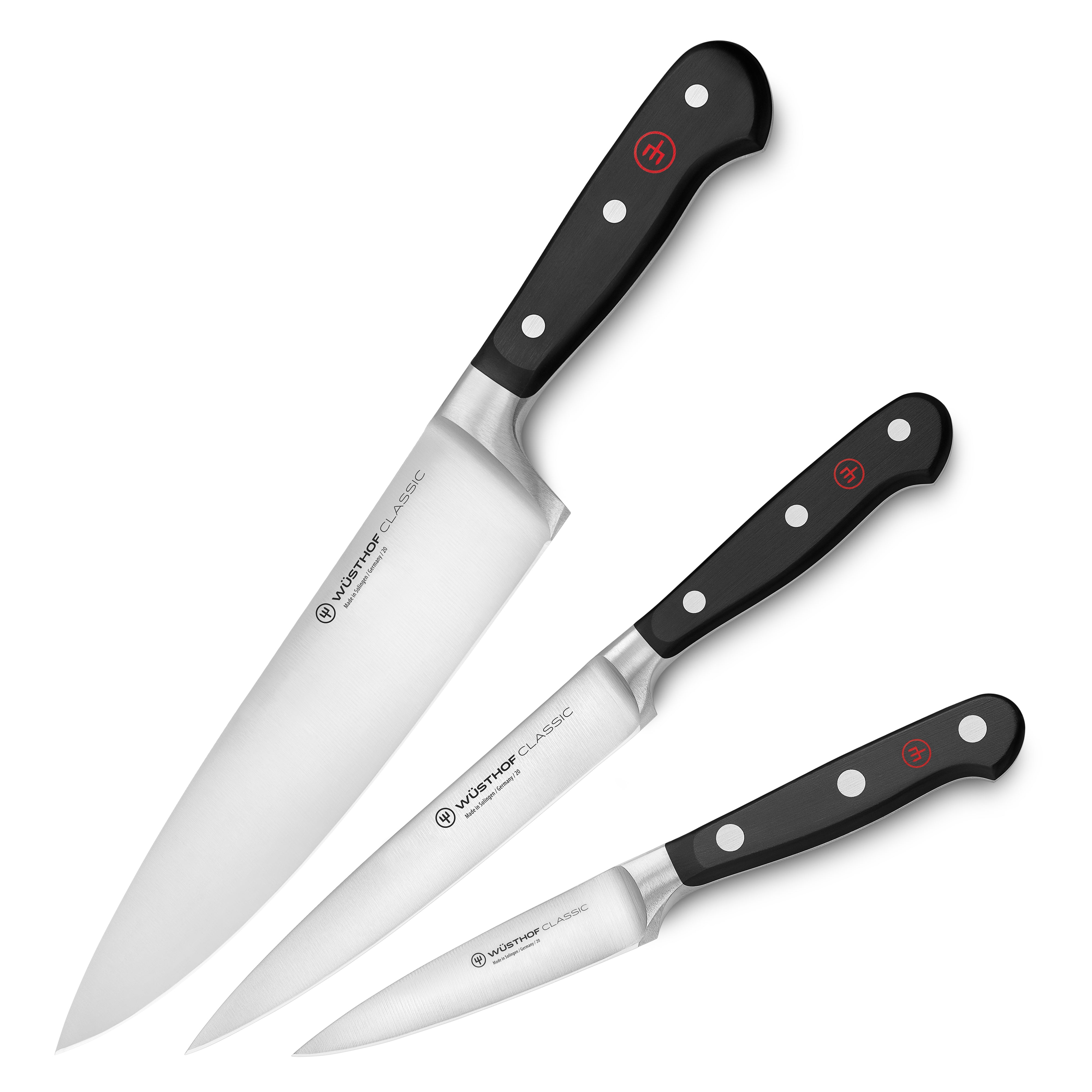 Wusthof Classic 3 Piece Knife Set