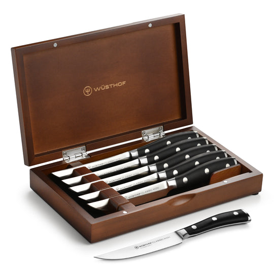 Classic Ikon 2-piece Chinese Chef's Knife and Sharpener Set - WÜSTHOF -  Official Online Store