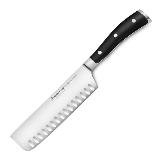 Wusthof Classic Ikon Serrated Utility Knife - Creative Kitchen Fargo