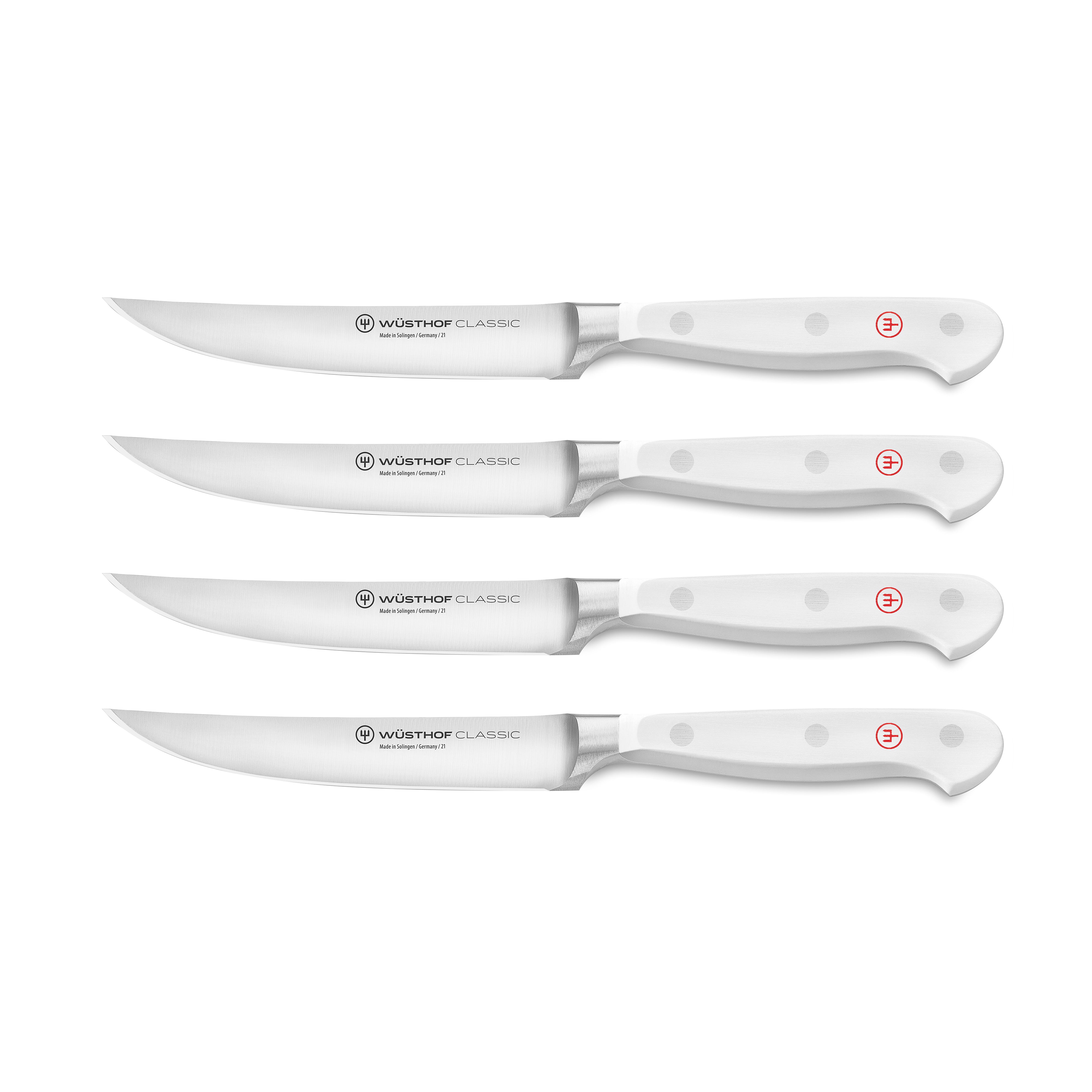 Wusthof Classic White 4 Piece Steak Knife Set