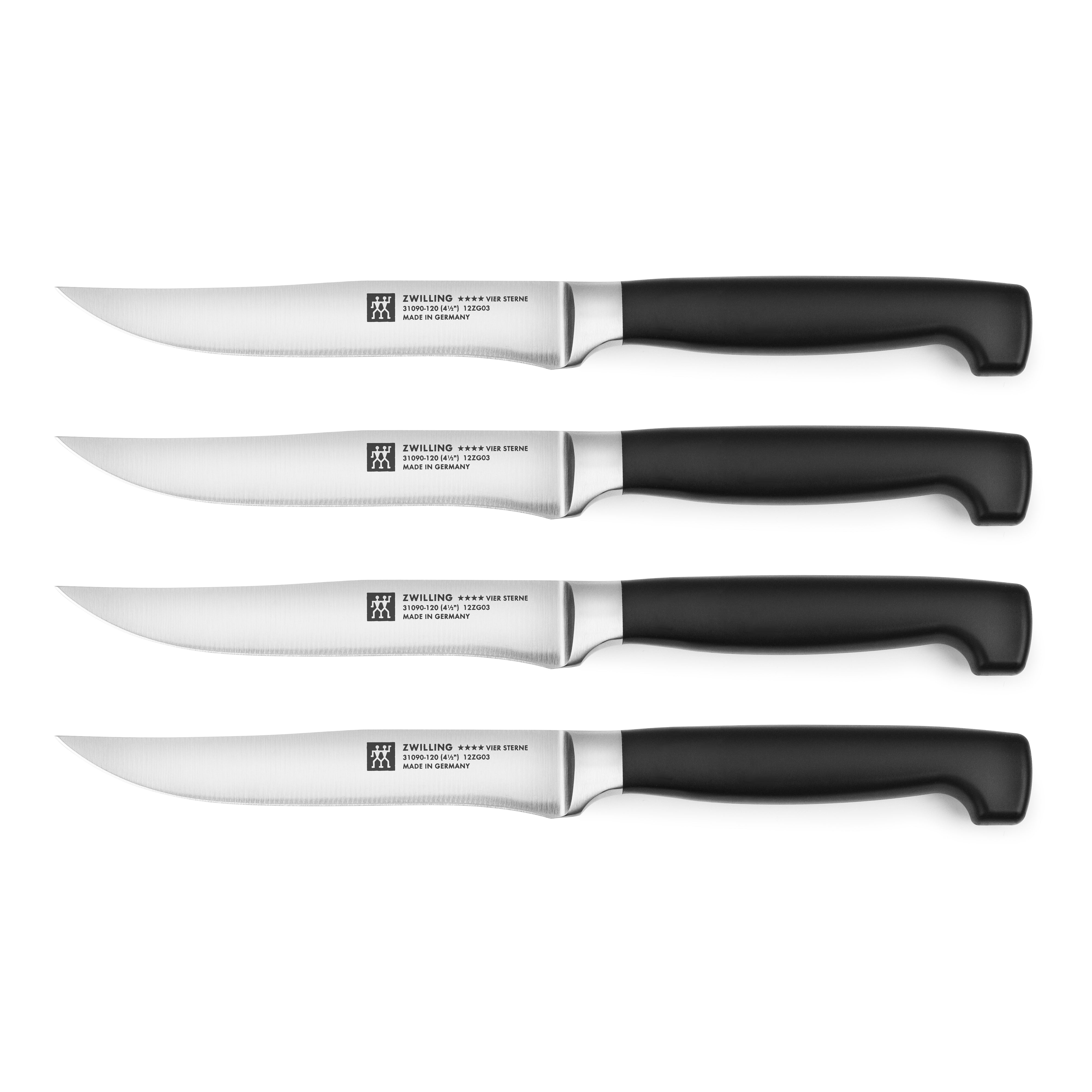 Zwilling Four Star 4 Piece Steak Knife Set