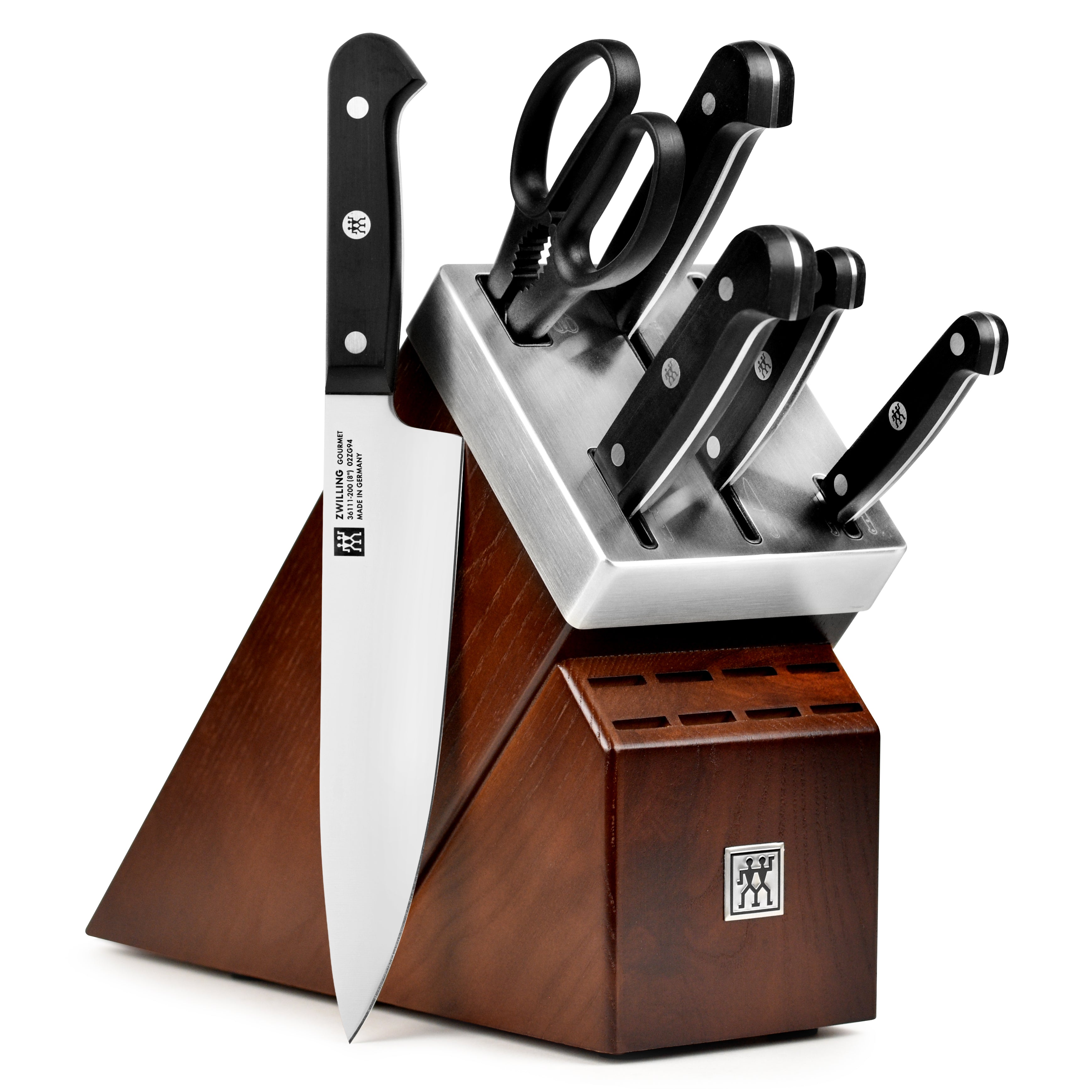 Zwilling Gourmet 7 Piece Self-Sharpening Knife Block Set