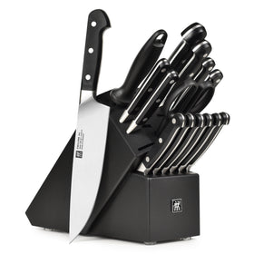 Zwilling Pro Knife Block Set - 16 Piece Black – Cutlery and More