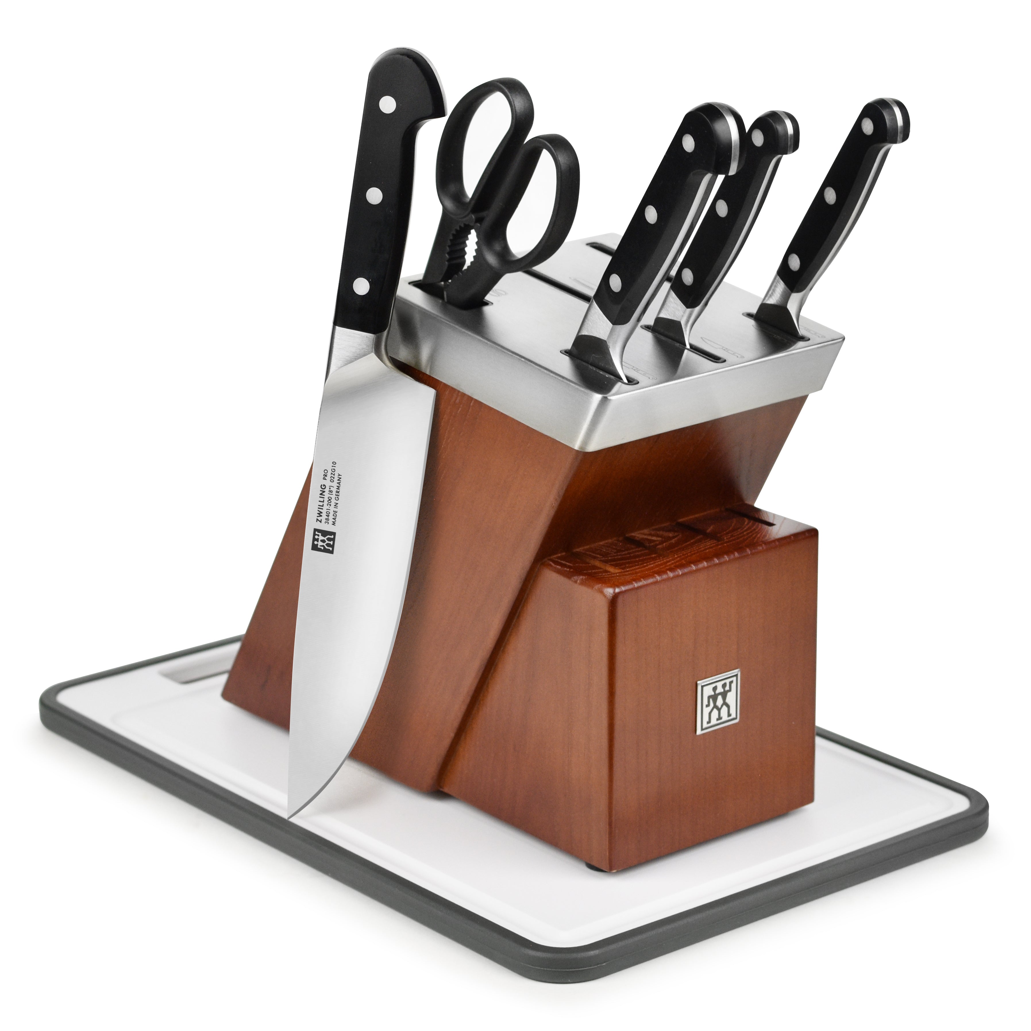 Zwilling Pro 7 Piece Self-Sharpening Knife Block Set