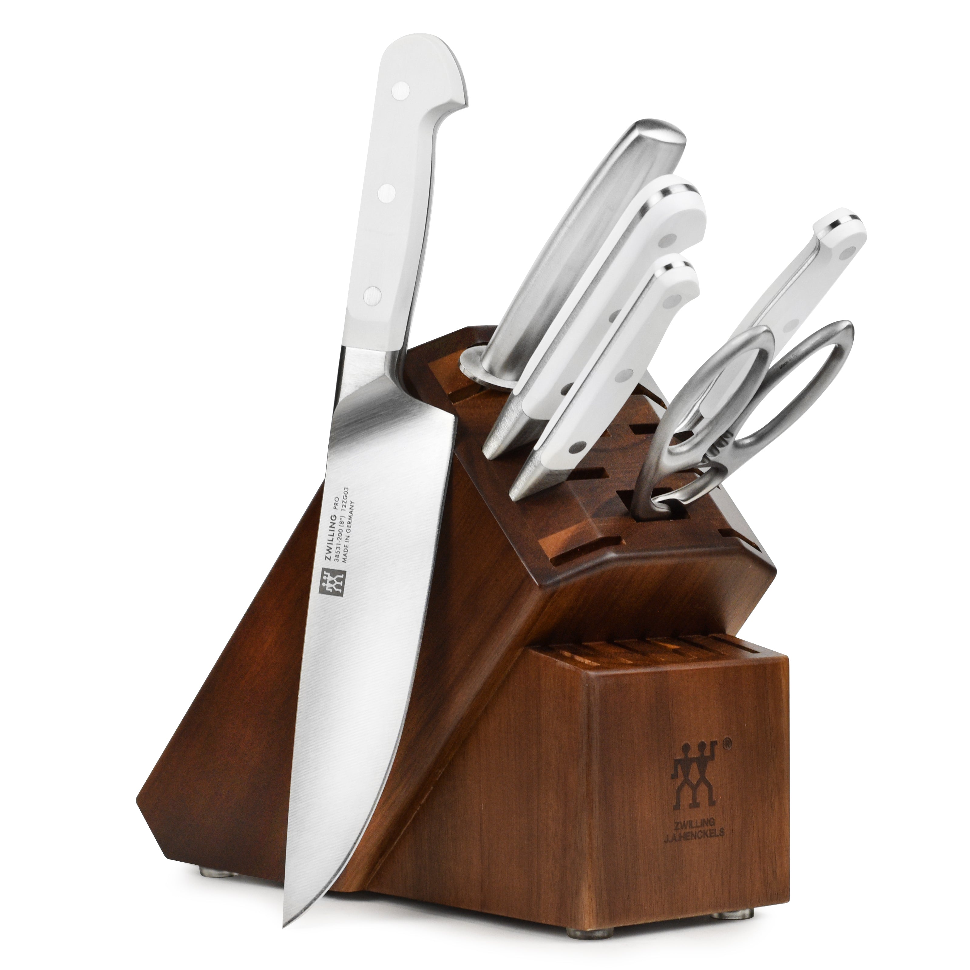 Zwilling Pro Le Blanc 7 Piece Knife Block Set