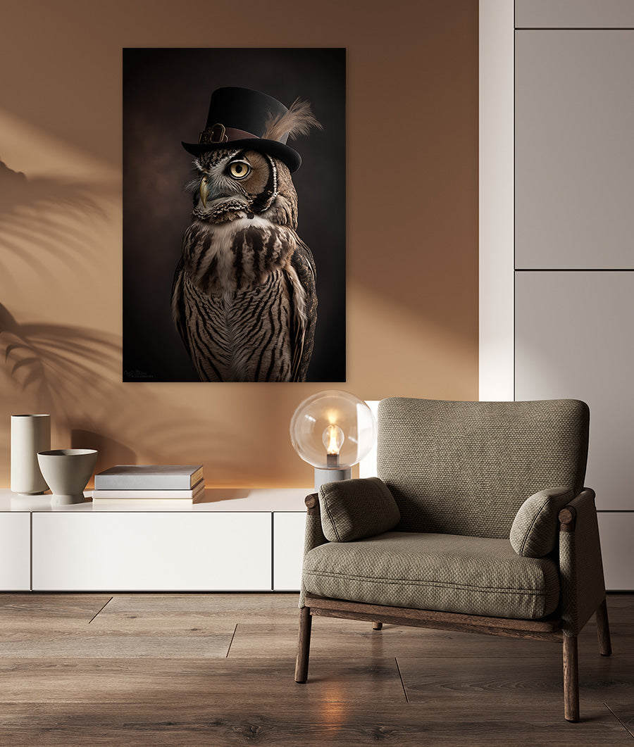 Classic Owl – aiartshop