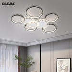 Load image into Gallery viewer, Nordic Creative LED Chandelier Lights For Living Dining Room Bedroom Study Kitchen Surface Mounted Lighting Indoor Acrylic Lamps