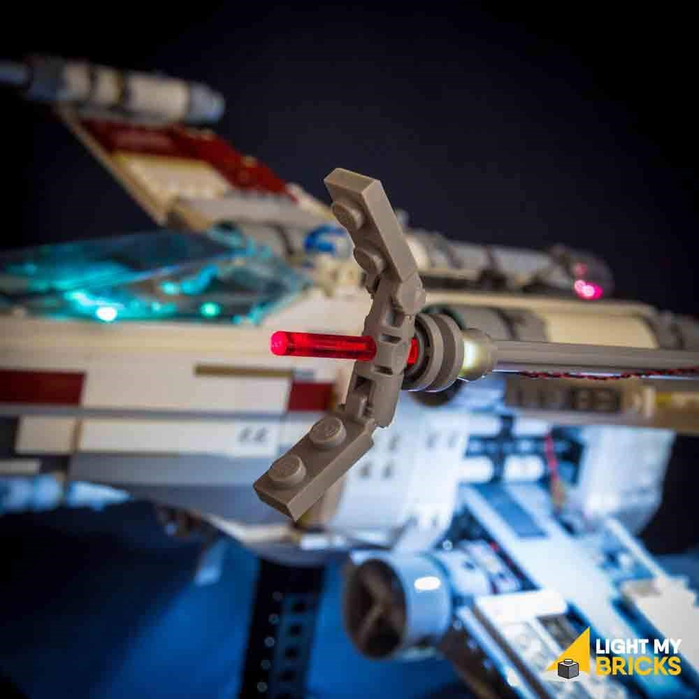 lego star wars red five x wing fighter