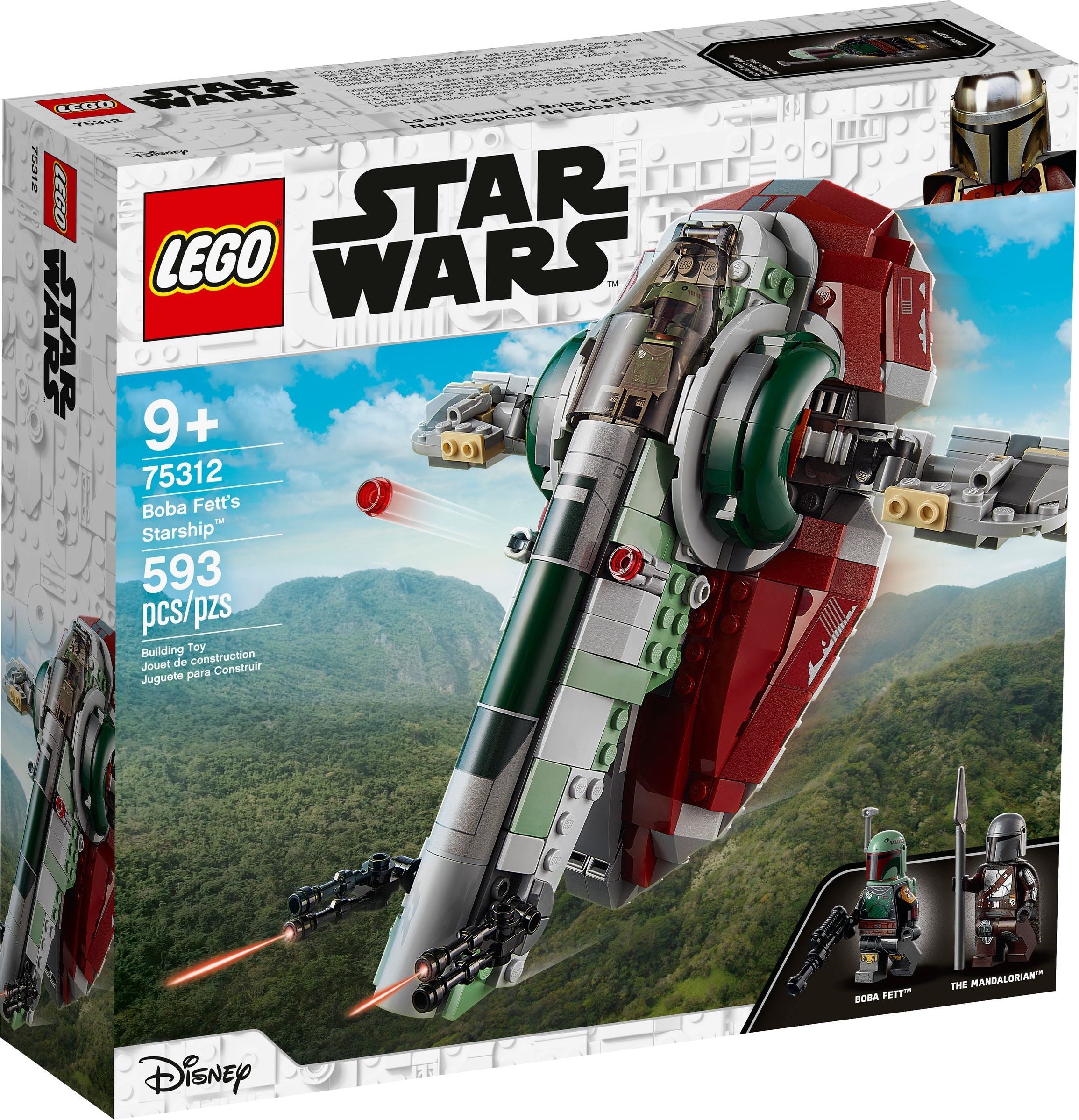 LEGO Star Wars Boba Fett's Starship 75312