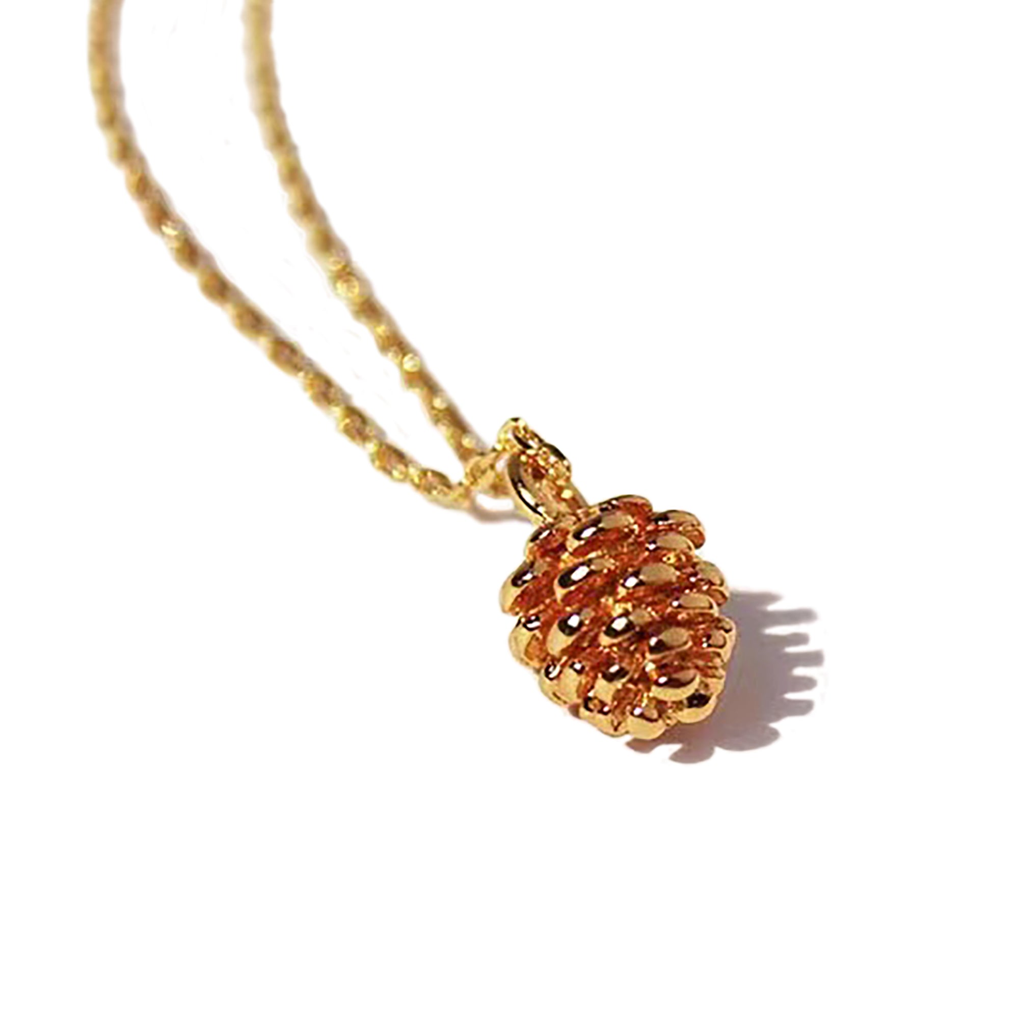 Classicharms Pinecone Pendant Necklace