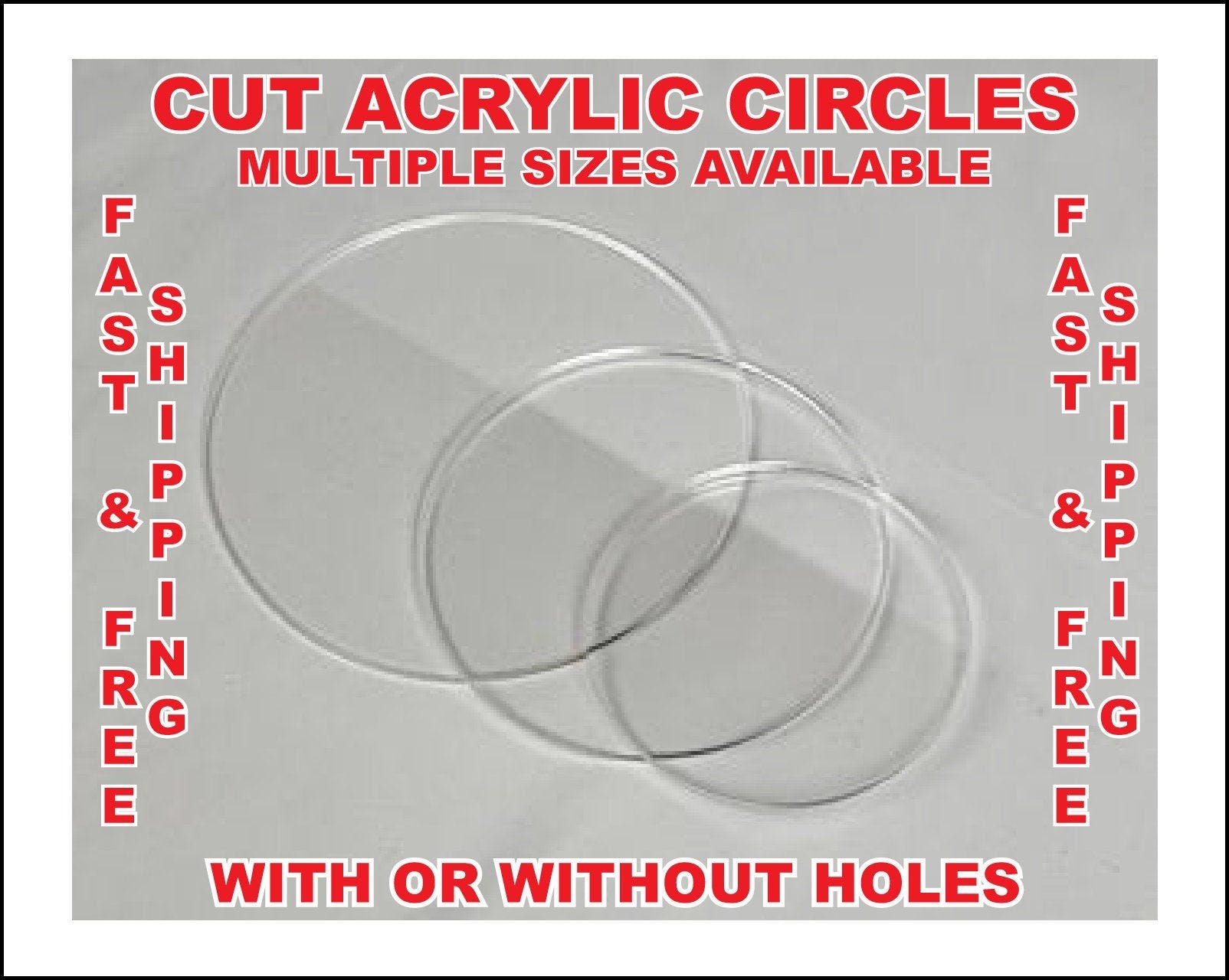 Acrylic Round Cake Disks - Icing Leveler — CaljavaOnline