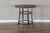 Allure Dark Brown Counter Height Table