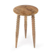 Faustina Light Brown Accent Table