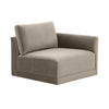 Hyperion Taupe RAF Corner Chair