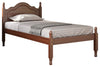 Holland Mocha Solid Wood Twin Platform Bed