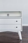 Keira White Large Nightstand