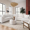 Enzo Pearl Modular Large Chaise Sectional