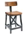 Aeon Amber Counter Stool with Back
