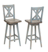 5pc Counter Dining Set with Swivel Stool