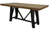 Cosette Two Tone Gray Brown Counter Height Table
