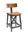 Aeon Amber Counter Stool with Back