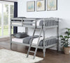 Timberstone Gray Twin Over Twin Bunk Bed