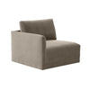 Hyperion Taupe LAF Corner Chair