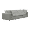 Enzo Slate Fabric Modular Sofa
