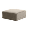 Hyperion Taupe Ottoman