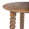 Faustina Light Brown Accent Table