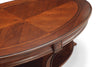 Silas Wood Round Accent Table