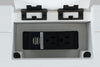 Providence Blanc Chevron 3 Drawer USB Charging Desk