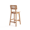 Greip Nature Cane Counter Height Stool