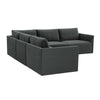 Hyperion Charcoal Modular L Sectional