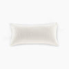 Cerberus Casual White Boucle Oblong Decor Pillow