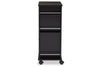 Cassiopeia Dark Brown Wood Dry Bar and Wine Cabinet