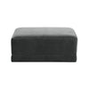 Hyperion Charcoal Ottoman